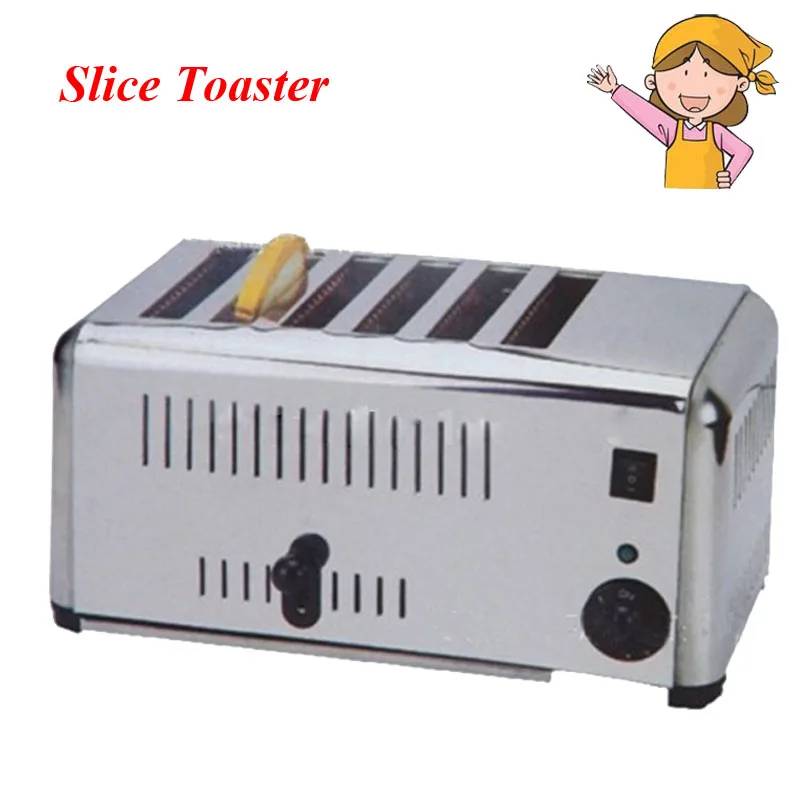 

Household Bread Toaster Automatic 4 or 6 Baking Machine Electric Breakfast Machine