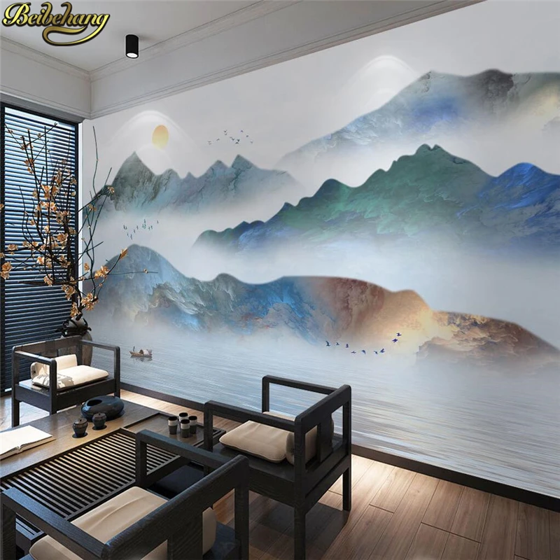 

beibehang papel de parede 3D Abstract color landscape photo wall paper TV background mural wallpaper for walls 3d papier peint