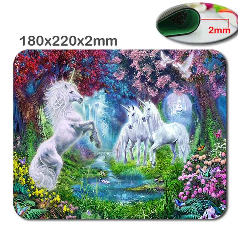 

The Castle Animal Custom Rectangle Oblong Gaming Mousepad in 220mm*180mm*2mm - Stylish, durable office accessory and