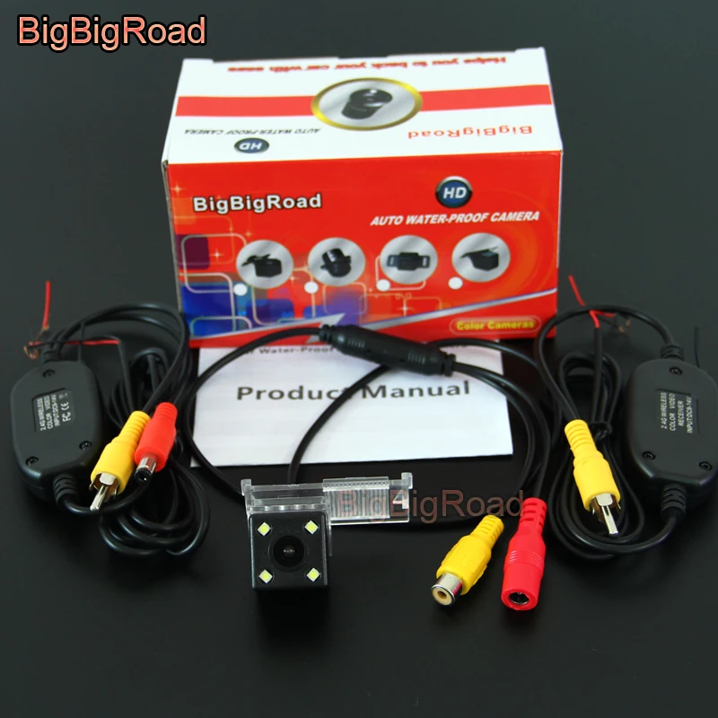 

BigBigRoad Car Rear View Camera For peugeot 301 207 208 3008 408 308 RCZ 2011 Citroen C4 / C5 2010 2011 2012 Parking Camera