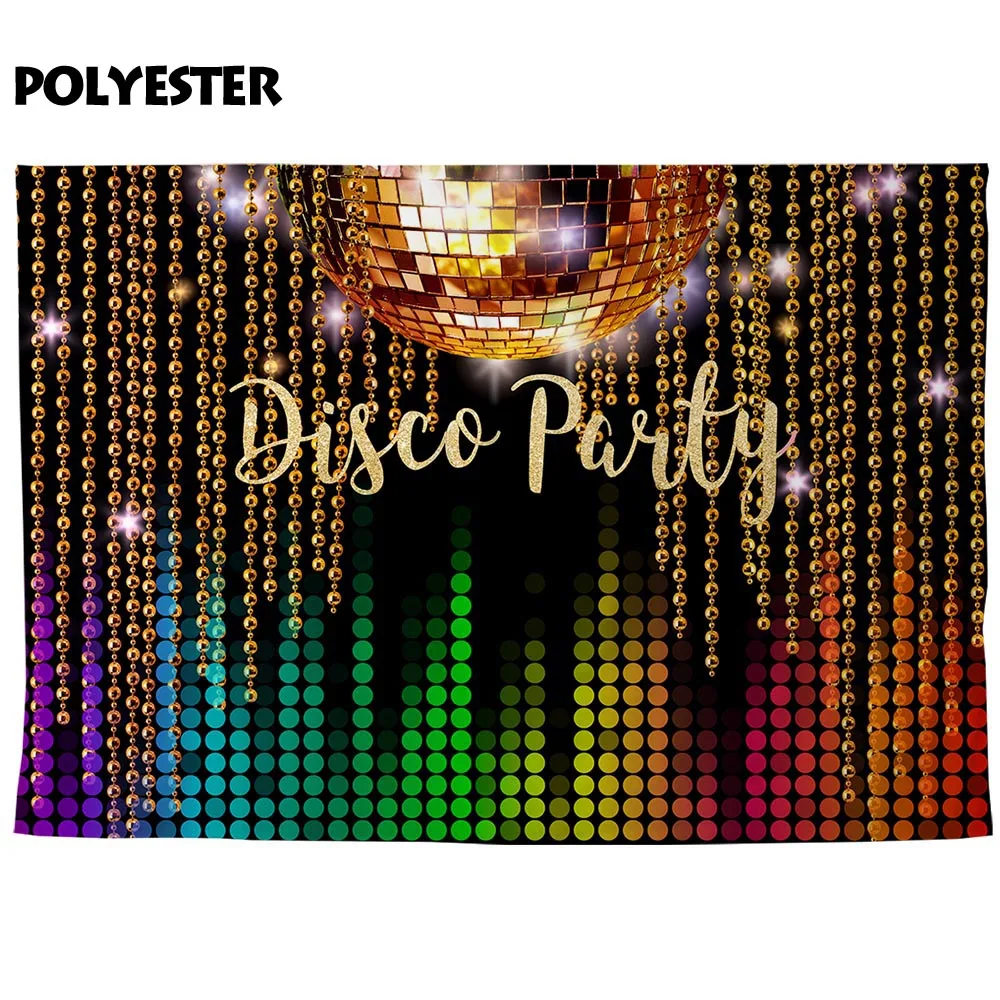 Allenjoy-خلفيات ديسكو لالتقاط الصور ، استوديو الصور ، بريق ، حفلة ، احتفال ، زخرفة ملونة لامعة ، خلفية ، لافتة فينيل