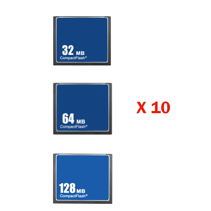 Imagem -02 - Compact Flash Memory Card Cartões Compactflash Memória Digital Cartão cf 64gb 32gb 16gb 8gb 4gb 2gb 1gb 512mb 256mb 128mb 10 Peças Câmera do Lote