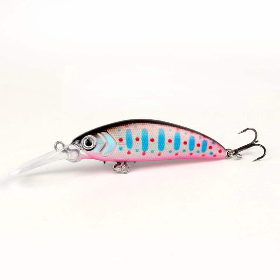 NEW Mini Minnow Fishing lure 5cm Bait Lifelike swing small fish Hard deep diving lures High Quality vibration japan ima 50ss hot