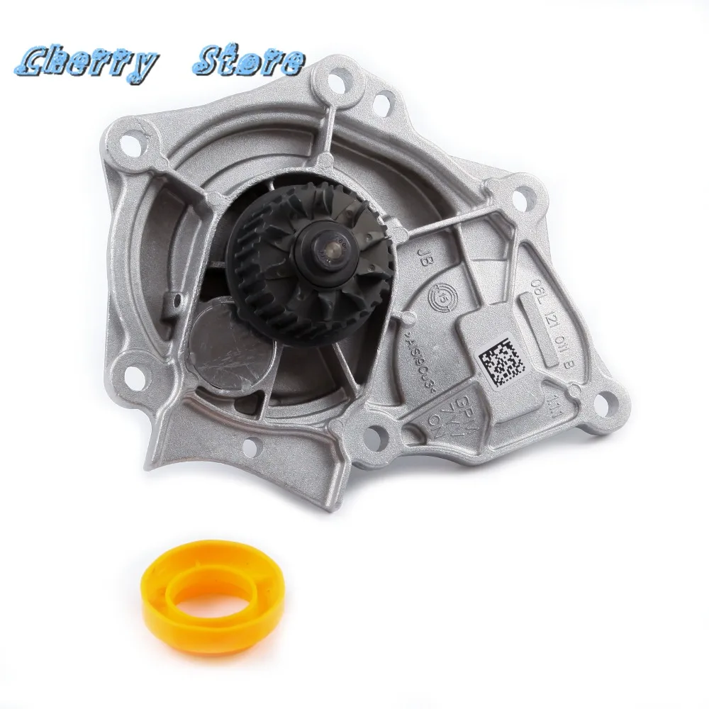 06K 121 011 B Aluminum Water Pump Head & Seal / Gasket For VW Golf MK7 Passat B8 Jetta Audi A4 A6 Q5 Q7 Skoda Seat 1.8L 2.0L