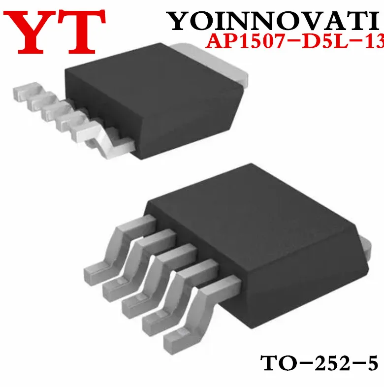  10pcs/lot AP1507-D5L-13 AP1507-D5L AP1507 1507 REG BUCK ADJ 3A TO252-5L IC Best quality.