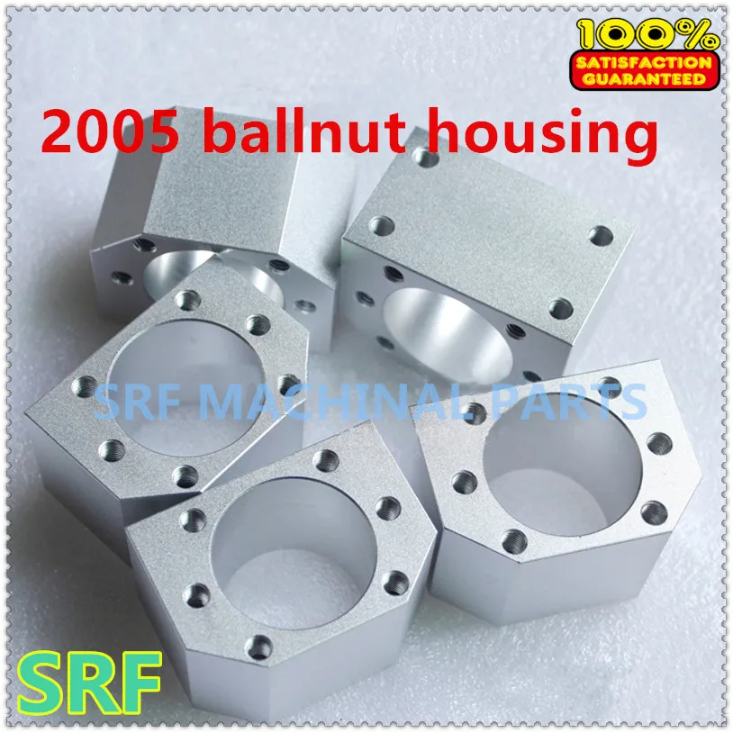 Brand New 3pcs/lot SFU2005 SFU2010 Ballscrew Ball nut housing bracket holder Aluminium Alloy Materiel for  20mm Ballscrew