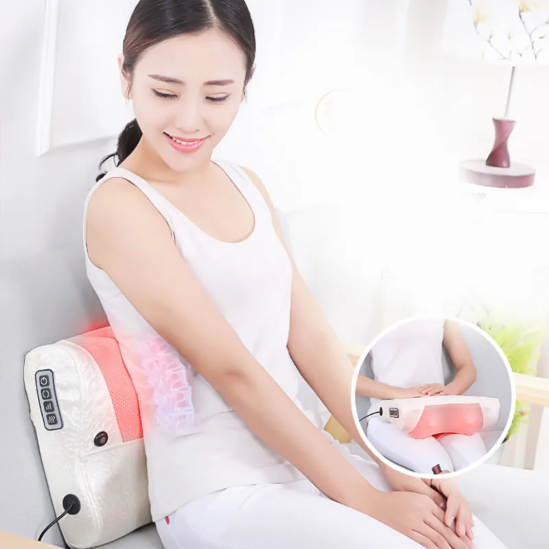 

j14 Cervical vertebra massager Shoulder neck waist Shoulder Massager pad kneading and kneading body multi-functional vigorous