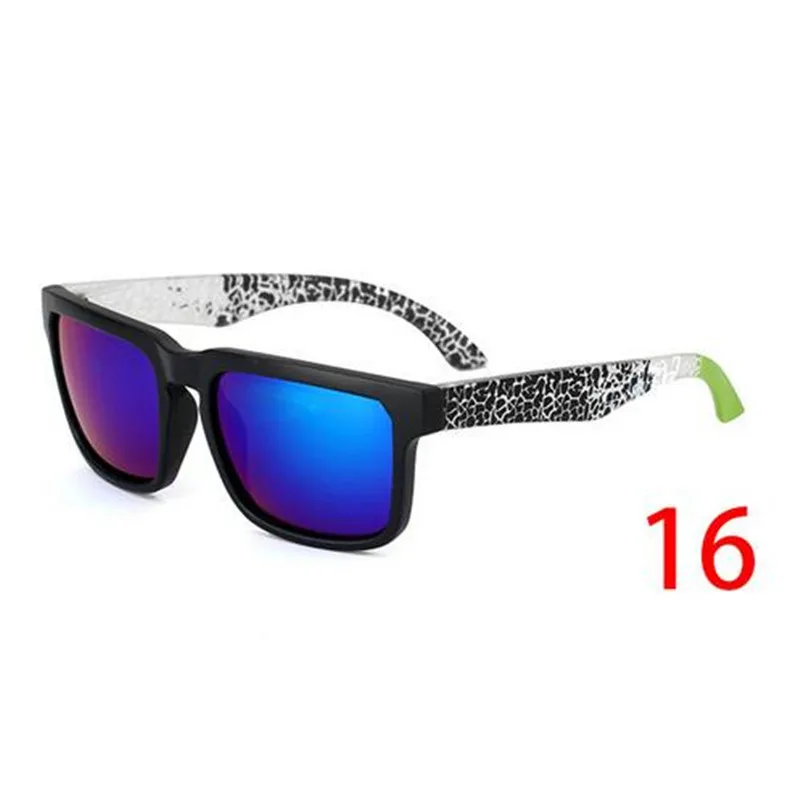 Vintage KEN BLOCK Sunglasses Men Spied Brand Designer Reflective Mirror Sun Glasses Male Women Retro Square Driving Eyewear uv