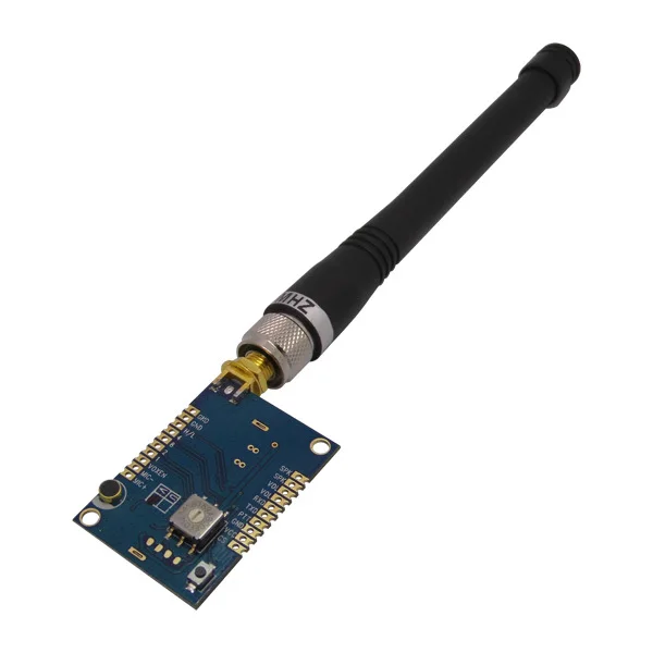 2pcs/lot 3km 1W High-integrated VHF | UHF Frequency band Embedded WALKIE TALKIE modules SA828 + antennas