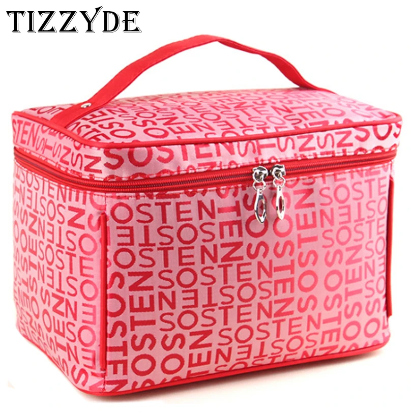 Professional Large Capacity Cosmetic Bag Extra Big High Quality Women Waterproof Travel Necessaire Toiletry Make up Bag SZL53