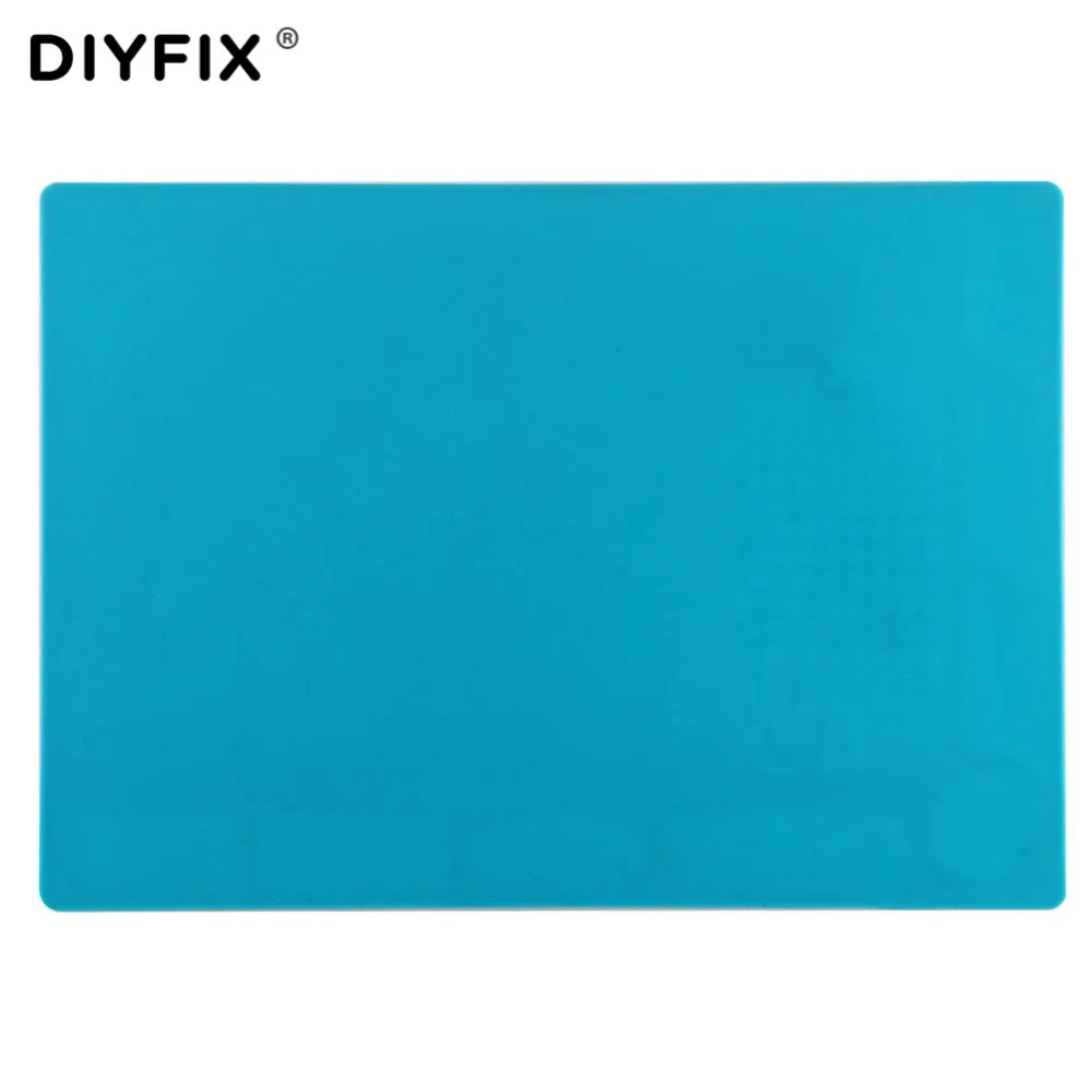 Diyfix esteira de silicone para isolamento térmico, plataforma de manutenção para bga, estação de reparo de solda com posição em parafuso