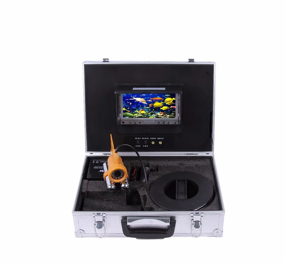 100M 600TVL Under-Water AV Endoscope With7 Inch LCD Display