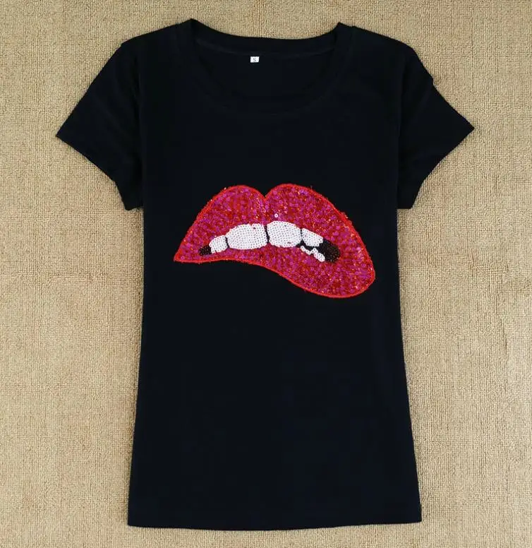 T-shirt manches courtes col rond femme, nouvelle collection