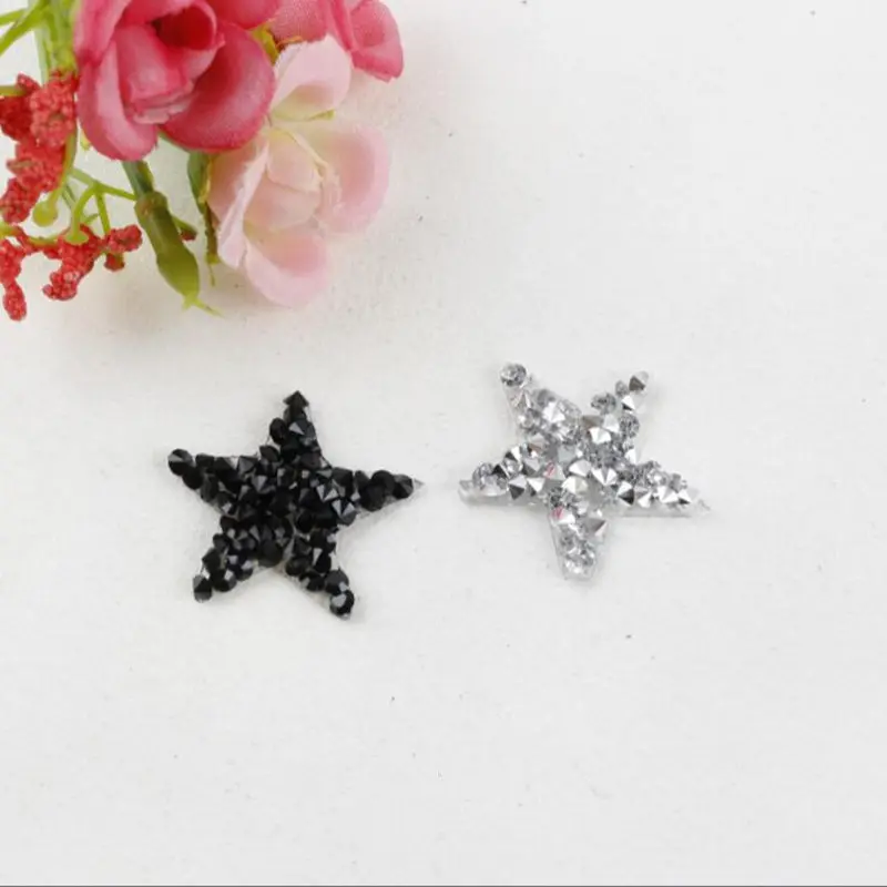 Applique Patch Strass Rhinestones Motifs Iron On Patches Crystal For Jeans Clothing Crafts Decorations