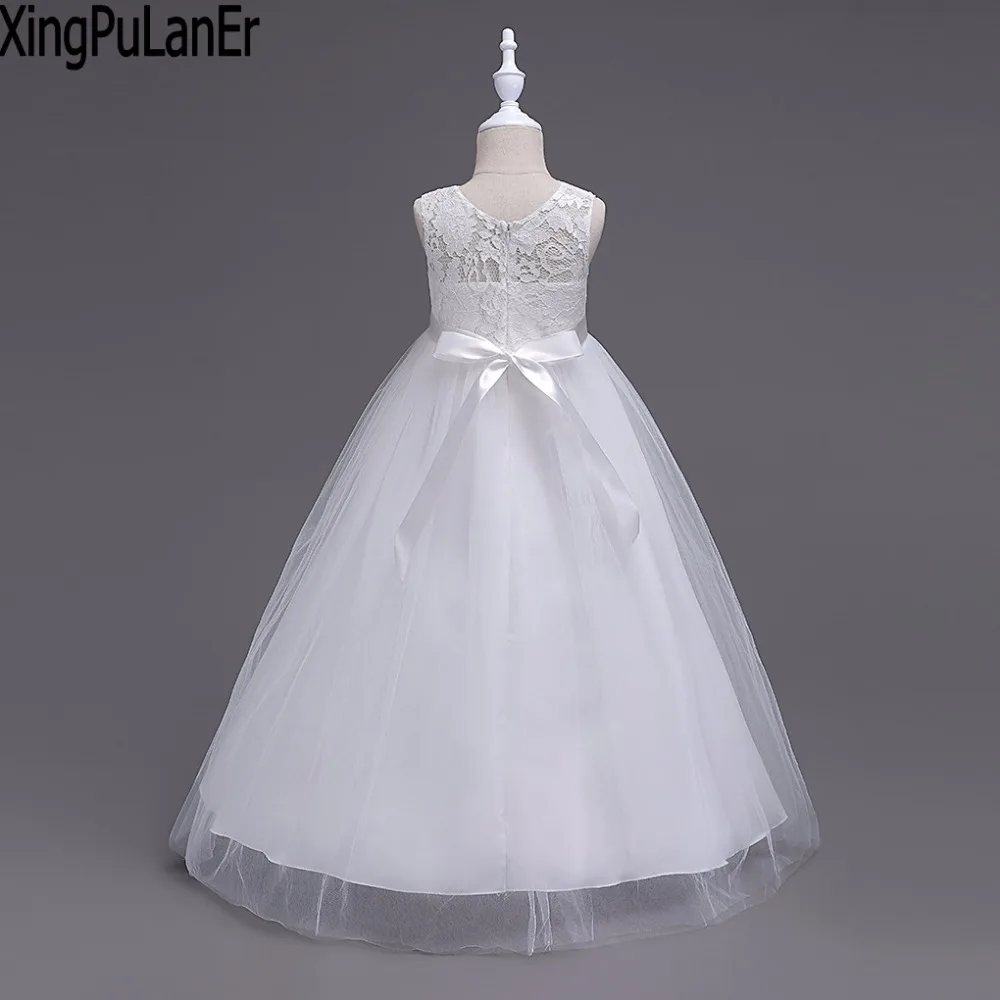 XingPuLanEr-vestidos de flores para niña, princesa para bodas, bordado de mariposas, vestido para niña, vestido infantil