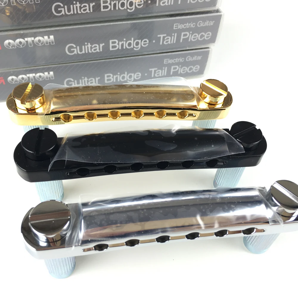 Original GOTOH GE101Z Tune-O-Matic Style Electric Guitar Bridge Tailpiece For LP SG DOT Custom MADE IN JAPAN