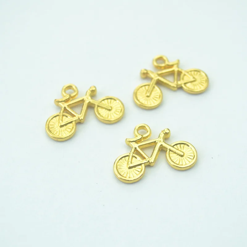 

20pcs/lot Fashion gold color Alloy bike Charms Fit Pendants & Necklace Jewelry Findings DIY Handcraft 20*15mm 4205A