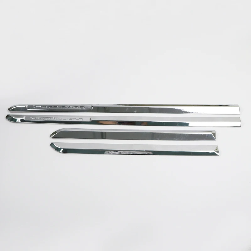 Car Accessories For Volvo XC90 2015 2016 2017 2018 2019 2020 ABS Chrome Side Door Body Molding Strips Cover Trim 4pcs