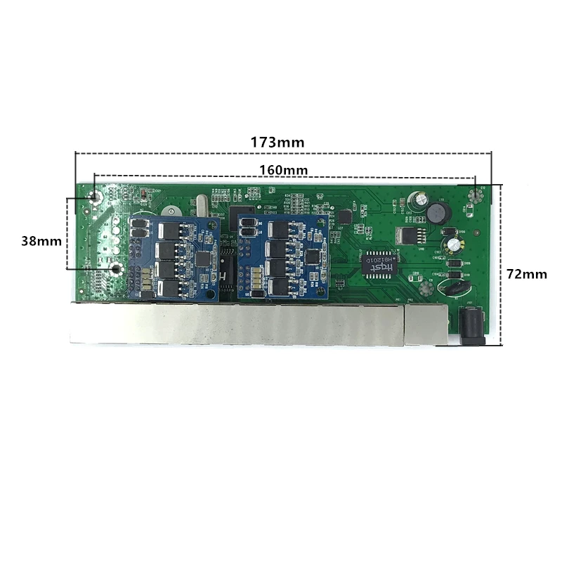 ANDDEAR-10/100 mbps の rj45 スイッチ poe 802.3af 9 山道 voeding 15.5 ワットマシン用 ip カメラ nvr ip telefoon wifi アクセスポイント poe スイッチ