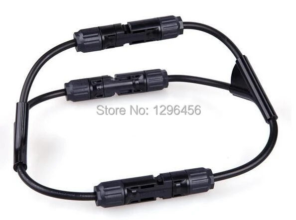 Y-Ramo Connettore maschio e femmina, impermeabile IP67 Pannello Solare Connettore utilizzato per il Cavo di PV 2.5 millimetri 4mm2 6mm2 solare