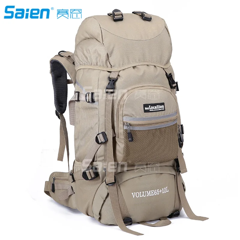 

65+10L Travel Organizer / Backpack / Hiking & Backpacking Pack Camping & Hiking Outdoor Waterproof / Quick Dry