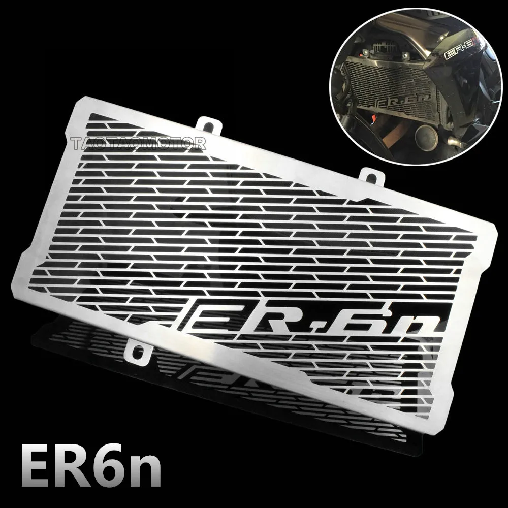 For Kawasaki ER-6N ER6N 2006 2007 2012 2013 2014 2015 2016 Motorcycle Accessories Radiator Guard Protector Grille Grill Cover