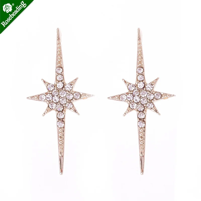 Crystal Earrings Zinc alloy Earrings Pendant gemstone jewelry Fashion Design Women Earrings Jewelry Gift,sold 20pcs/lot