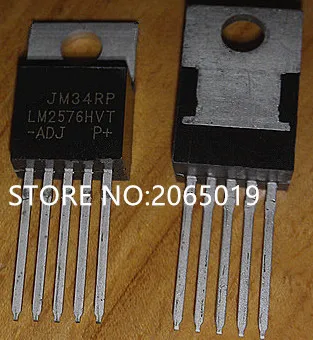 20PCS       LM2576HVT-ADJ     LM2576HVT    LM2576    TO-220F-5