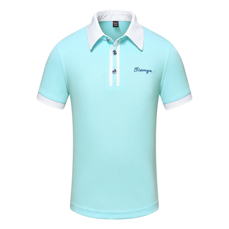 Novo! Roupas de golfe Curto-de mangas compridas Uniformes das Crianças Pai-Filho Meninos Meninas Coreano Roupas de Verão Esportes Vibrante e Elegante