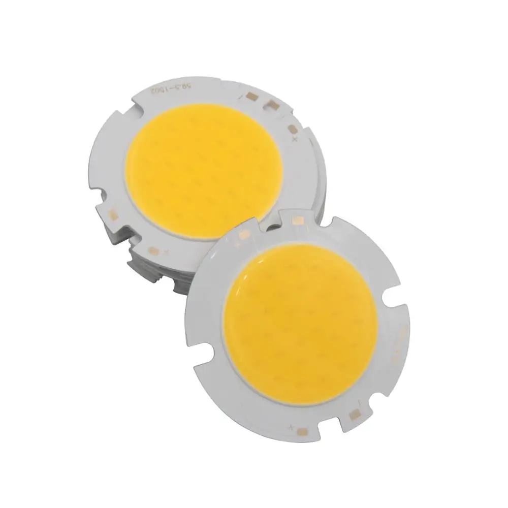 [ALLCob] 1pcs 5pcs 10pcs round COB chip DIY Light Source 100lm/w 60mm 42mm COB led Cold Warm Nature White for downlight