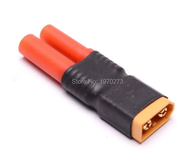 No Wire HXT 4MM to XT60 Plug Male / Female Adapter Lipo Battery Banana Bullet Deans Connector