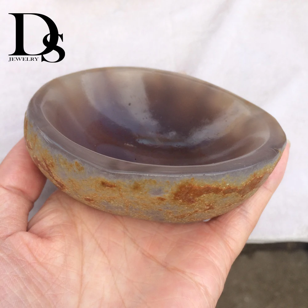 Agate Bowl Teacup Natural Jade Master Crystal Cup Carnelian Flowerpot KungFu Tea Sets Ashtray Teaware Creative Novelty