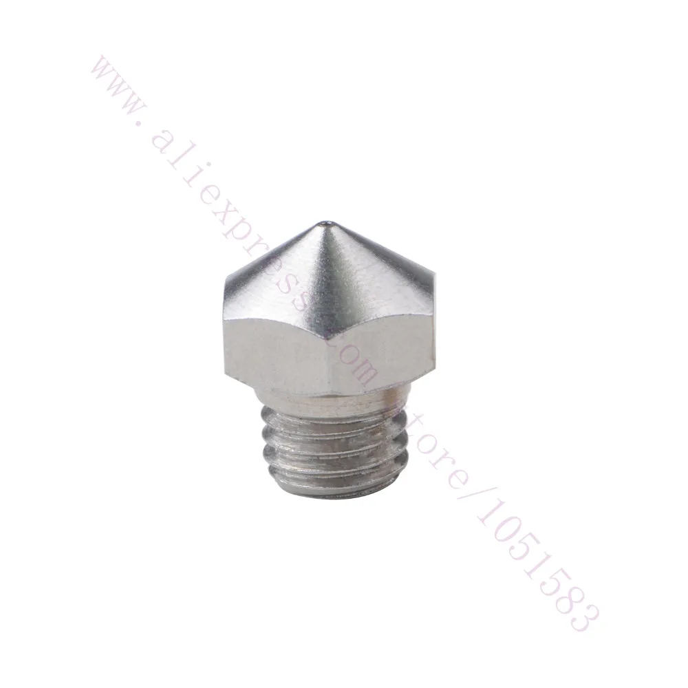 

3pcs Stainless Steel MK10 Extruder Nozzle M7 For Finder, Creator Pro, Wanhao D4 and I3, Dremel, PowerSpec 3D Printer