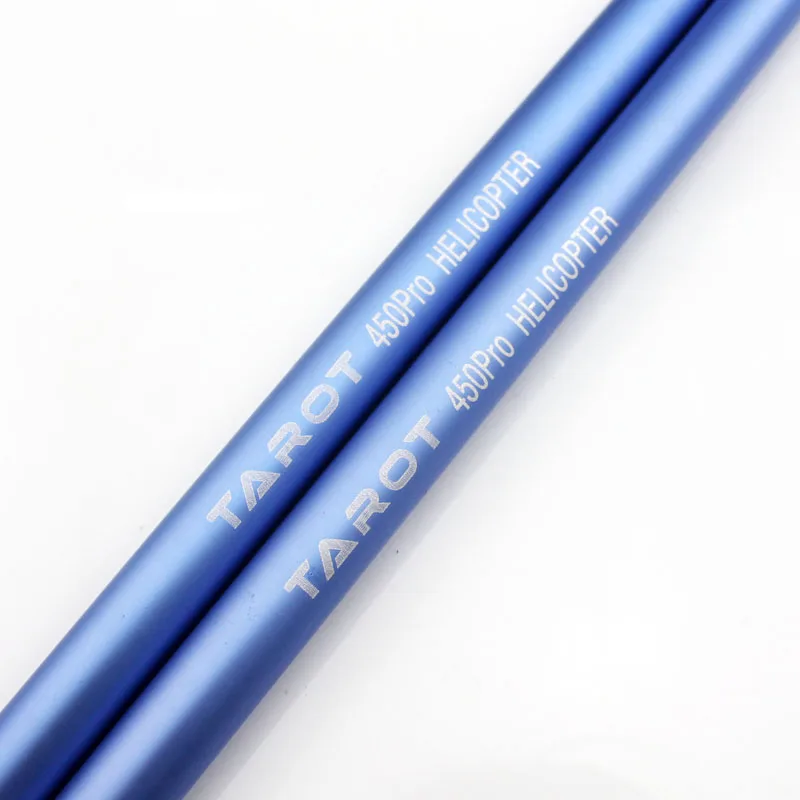 4 pcs Tarot 450 Aluminium Tail Boom 347mm for Trex 450 RC Helicopter