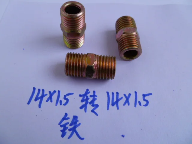 Sprayer Water Pipe Copper High Pressure Pipe Metric Two Points M14 to Wire Copper Connector