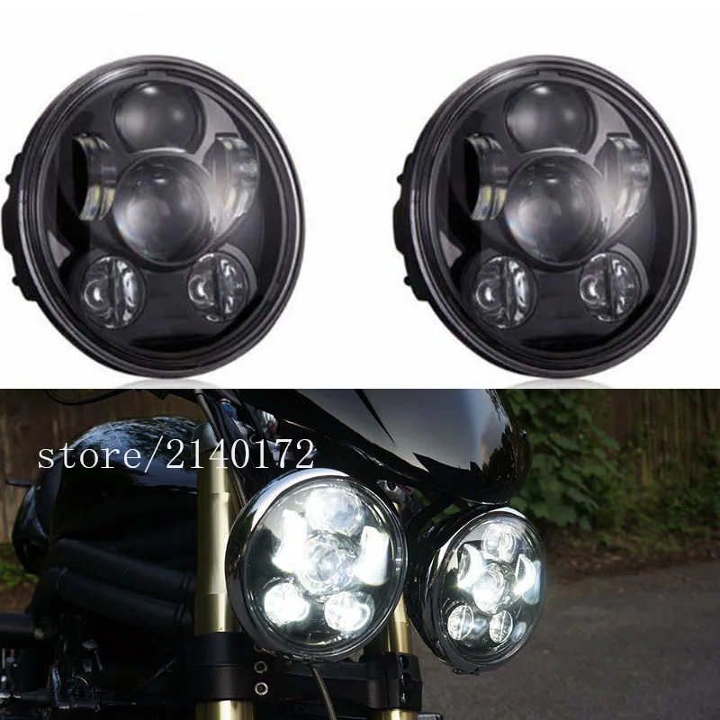 

Motorcycle Accessories 5.75 Headlamp 5 3/4 Inch LED Headlight For Triumph Rocket iii 3 & Speed Triple & Street Triple & Thunderb