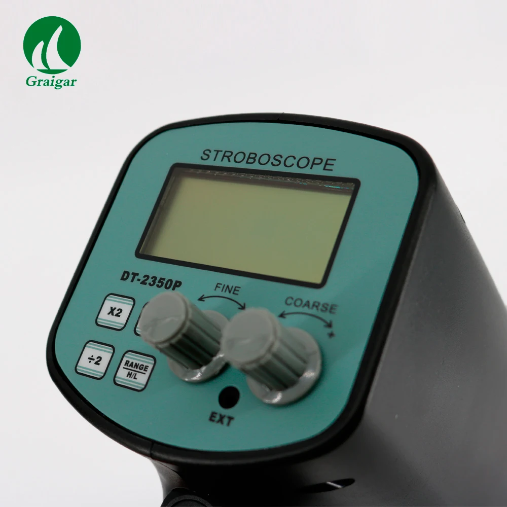 DT-2350PD Stroboscope is capable to provide image of single, two or multiple stillness for the vibration object