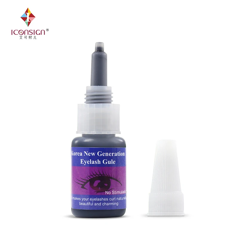 Odorless 15ml Eyelash Glue NO Smell False Eyelash Glue Good Quality  Black False Eyelash Thick Lash Glue Makeup Extension