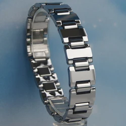 16mm 120g Men classic heavy hi-tech scratch proof tungsten bracelet