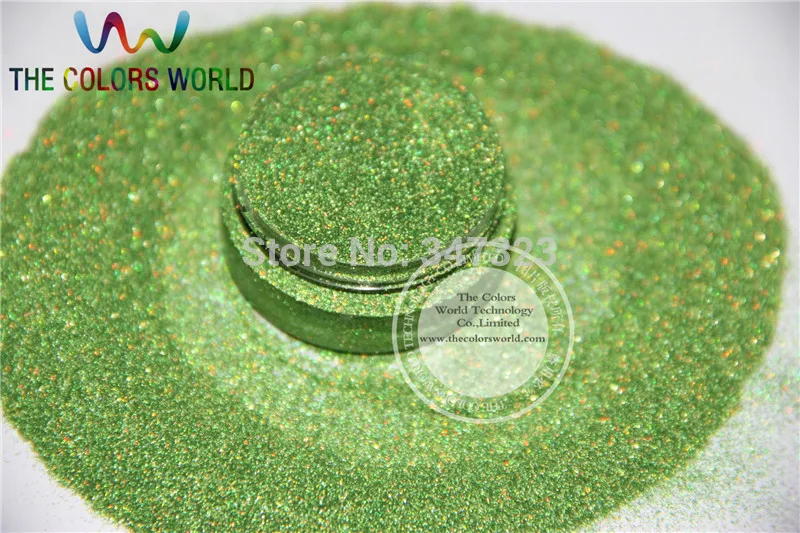 Holographic Laser Apple Green  color Cosmetic Glitter Loose Glitter Eyeshadow Eyeliner Nail Art Makeup