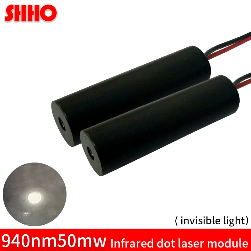 Hot sale invisible light 940nm 50mw infrared dot laser module 10*30mm IR signal transmitter radar ranging laser focus point