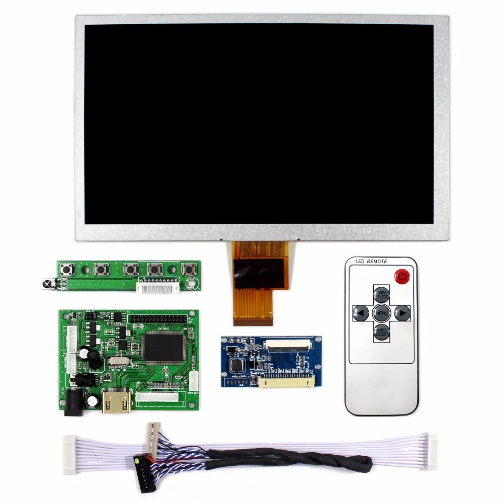 Placa controladora lcd hd mi com tela de 1024x600, 10 polegadas
