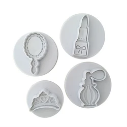 Makeup Tools Mirror Fondant Biscuits Cutter Decorating Sugarcraft Gum Paste Tools Cupcake Kitchen Cookie Accessories E262