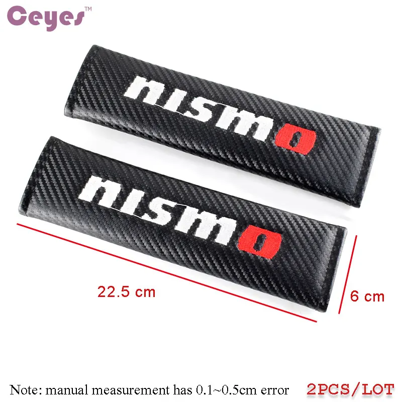 Ceyes Car Styling Auto Emblems Stickers Case For Nissan Nismo Tiida Teana Skyline Juke X-trail Qashqai Carbon Badge Car-Styling