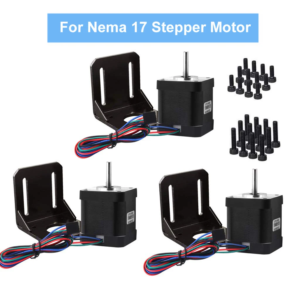 Imagem -03 - Kit de Impressora 3d Cnc Mais Placa Uno r3 Rampas 1.4 Interruptor Mecânico Endstop Drv8825 Motorista do Motor Nema 17 Motor Profissional