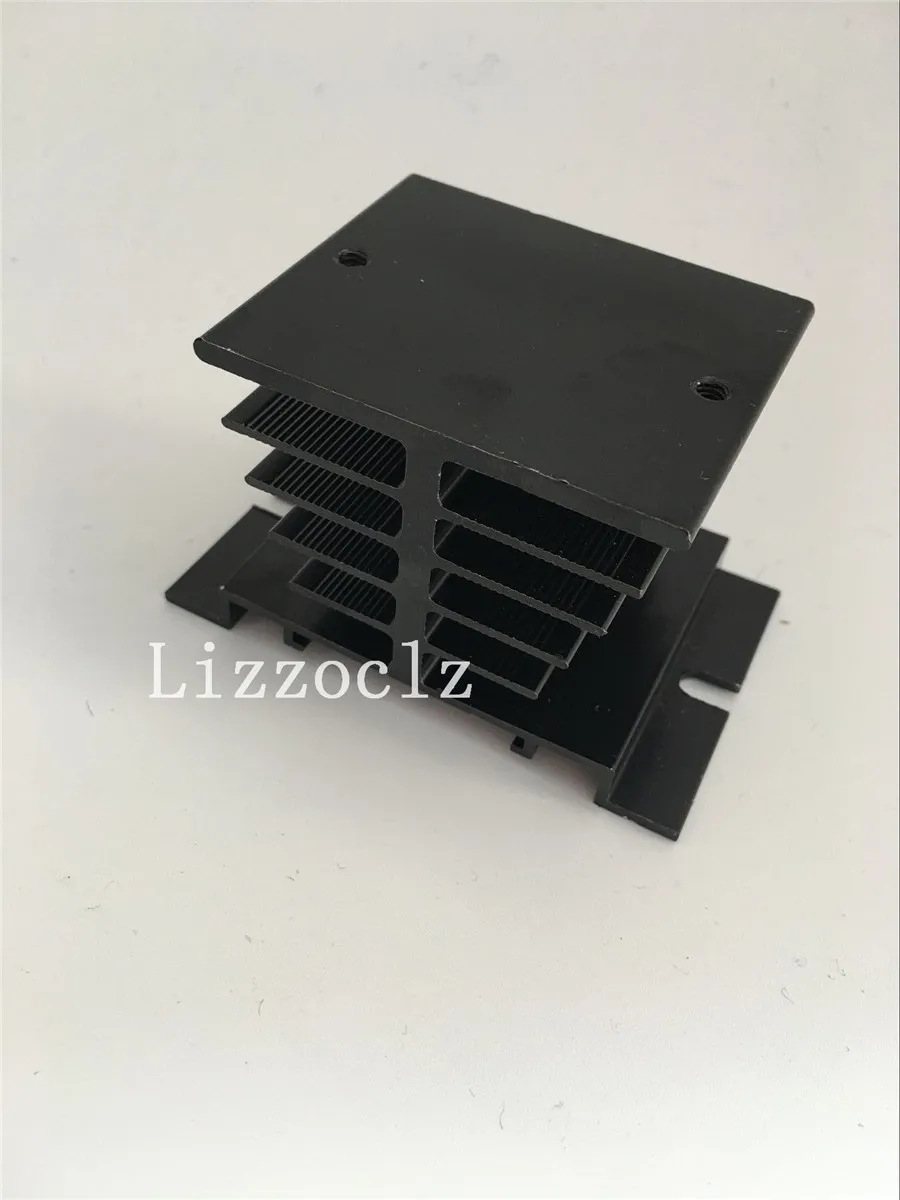 Aluminum Alloy Heat Sink DIN Nail Mount for SSR-25DA 40DA Solid State Relay