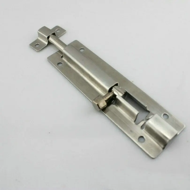 3Inch=75MM Long (30MM Width, 7MM Rod Dia) Stainless Steel 304 Security Door Bolt, Door Drop Bolt, Door Latch, 10PCS/Lot