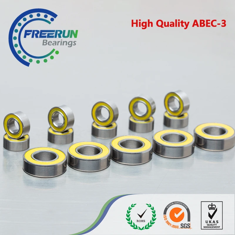 

ABEC 3 Yellow Rubber ball bearings For TAMIYA(CAR) GRASSHOPPER II