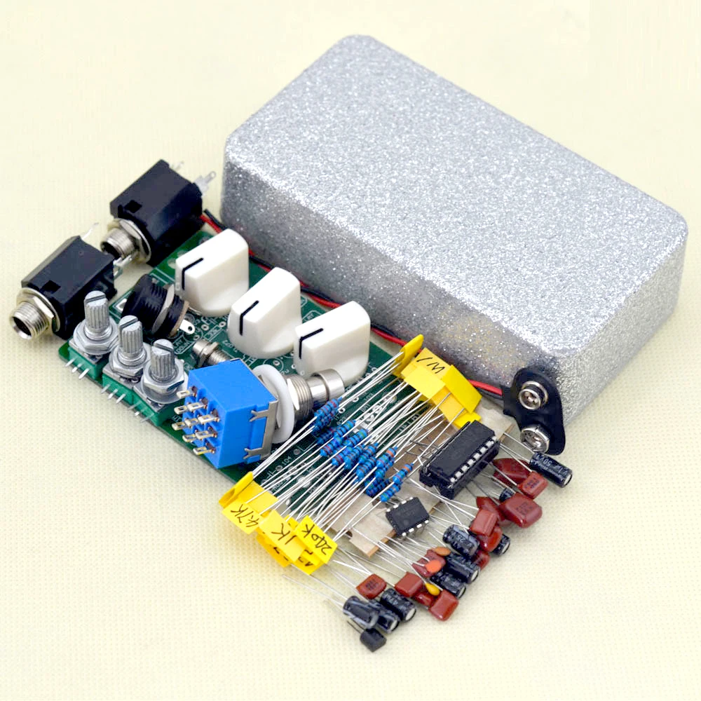 Make Your Own Delay-1 Effect Pedal All Kits With 1590B Style Guitar Effects Pedal Aluminum Stomp Box