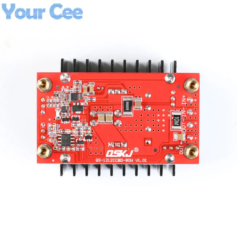 80 Вт DC Step Down Step Up Buck Booster Модуль адаптера Регулируемый регулятор напряжения DC-DC Boost Converter Плата 9-35 до 1-35 В